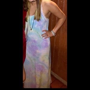 Tie dye dress